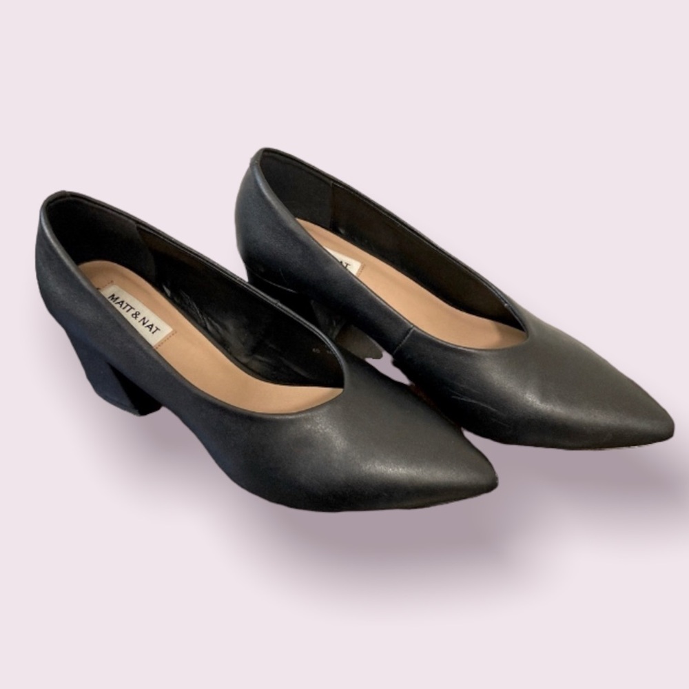 MATT & NAT Black Heels